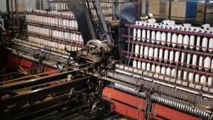 Textiles machinery © The Board of Trustees of the Science Museum. C Drew Forsyth
