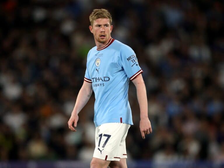 Guardiola won’t put any pressure on De Bruyne despite Manchester City struggles