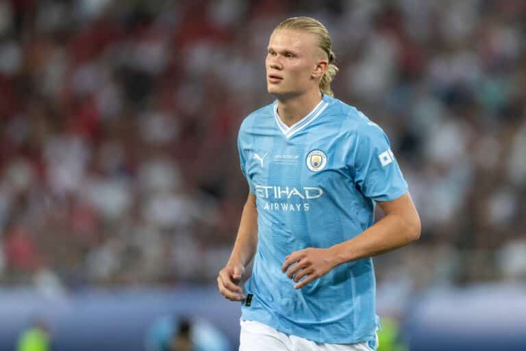 Haaland returns to training in boost for Manchester City