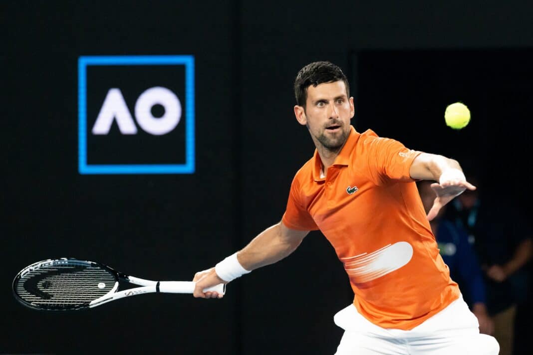 Novak Djokovic is chasing his 11th Australian Open title.