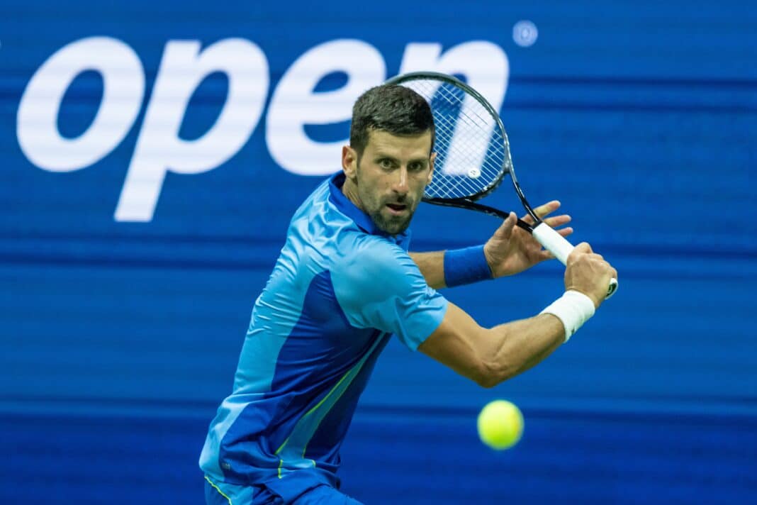 Novak Djokovic raced into the last 16 of the Australian Open