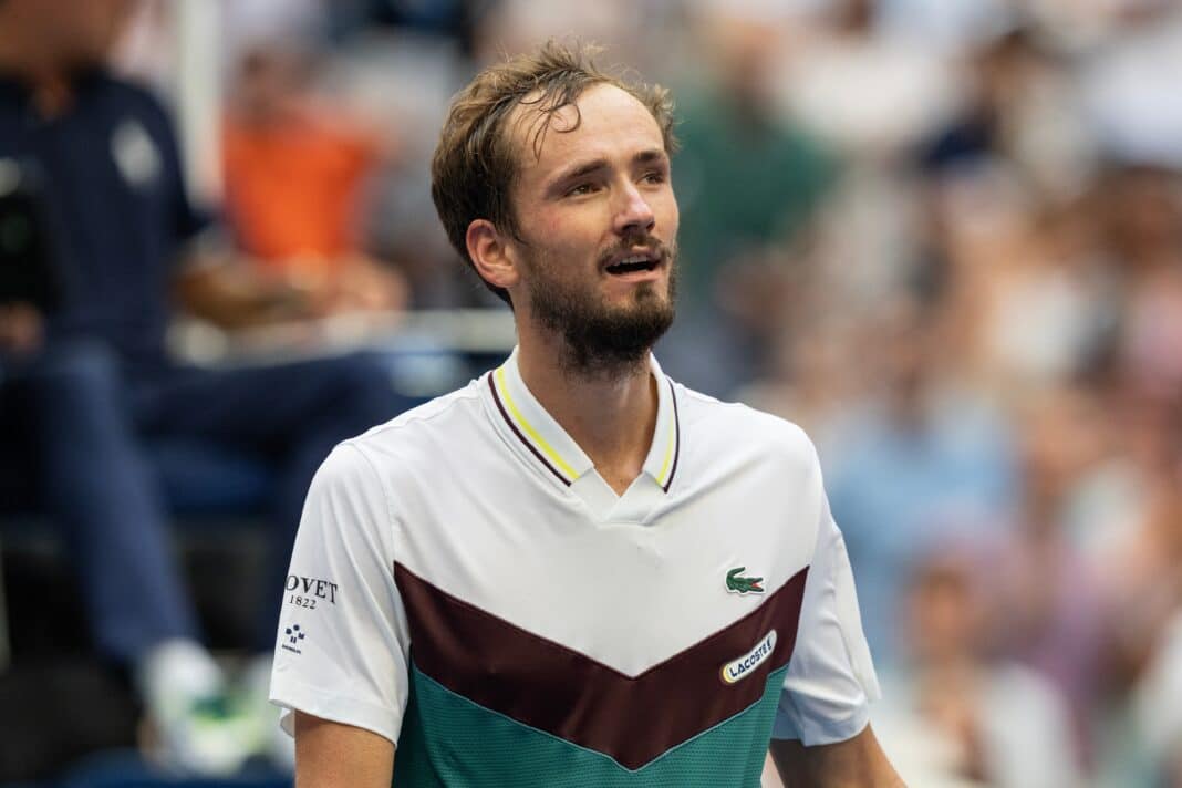 Daniil Medvedev could win his second grand slam title on Sunday
