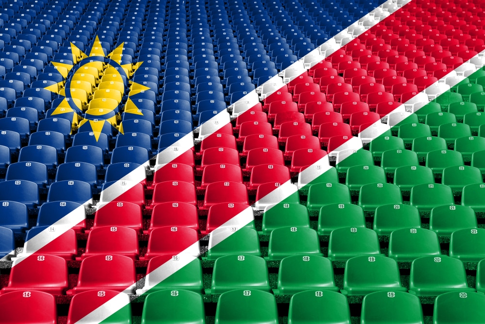 Namibia cricket flag