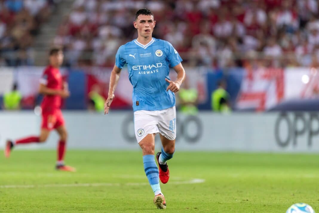 Manchester City star Phil Foden
