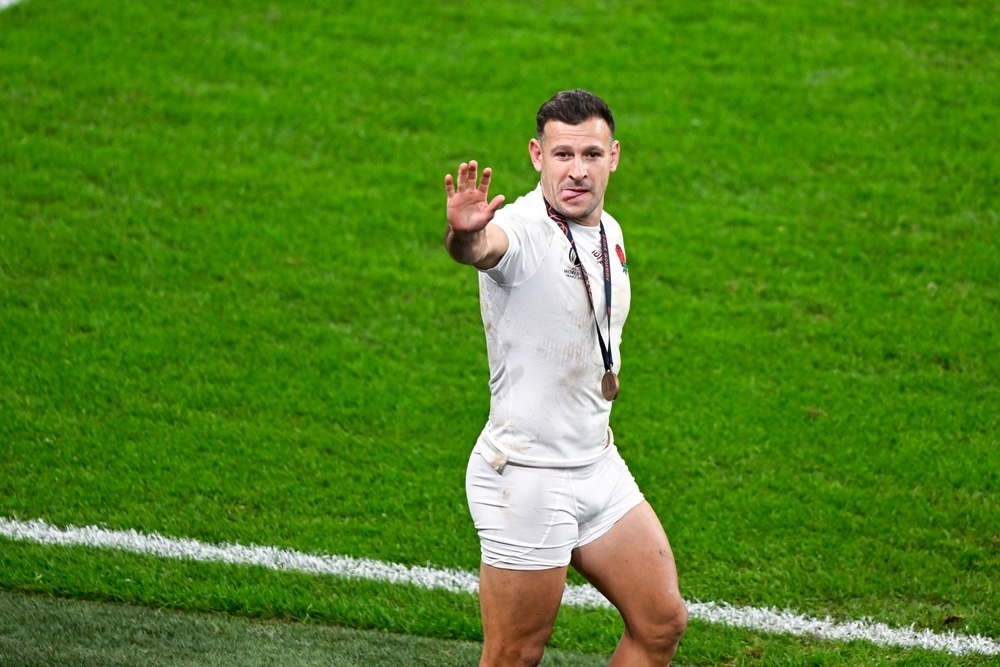 Danny Care playing rugby for England