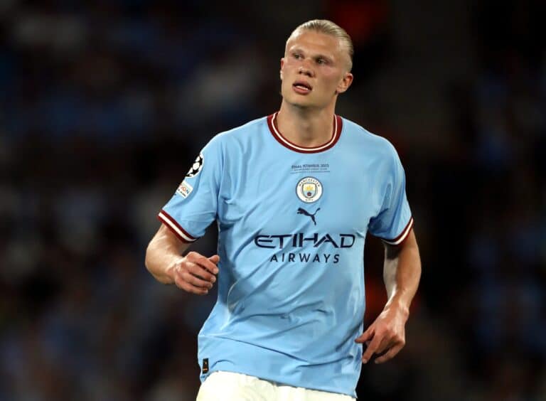 Manchester City star Erling Haaland