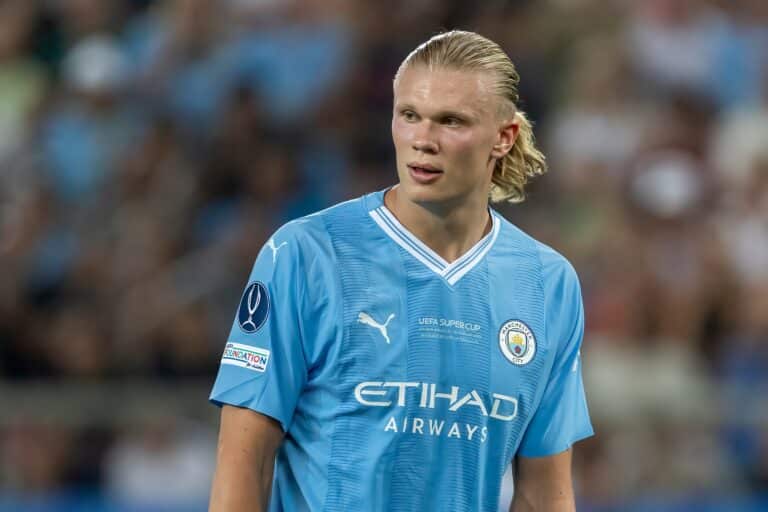 Manchester City star Erling Haaland