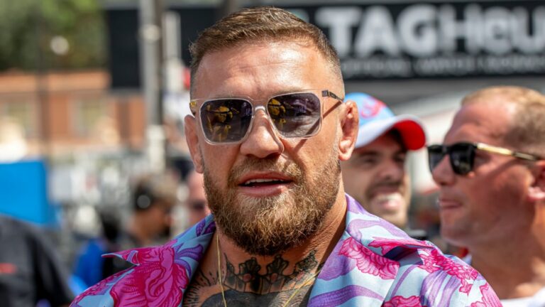 UFC MMA fighter Conor McGregor