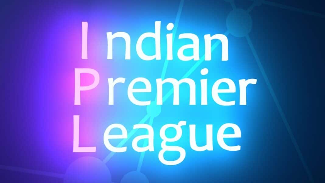 The Indian Premier League IPL cricket logo