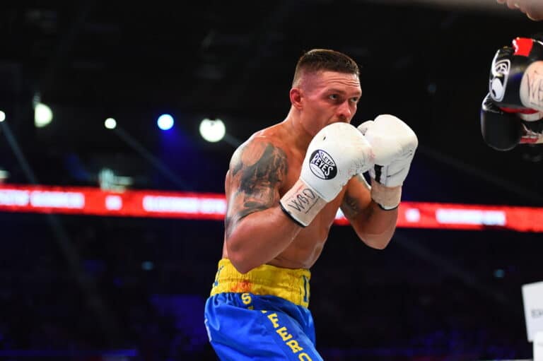 Usyk dedicates Fury victory to late father