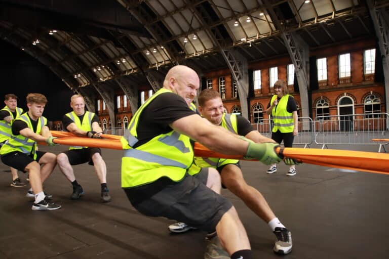 Epic challenge to pull a Bee Network bus returns to tackle homelessness