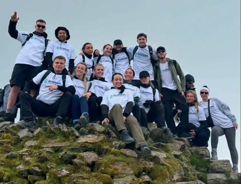 Recruitment firm backs Snowdon climb to fund scoliosis treatments