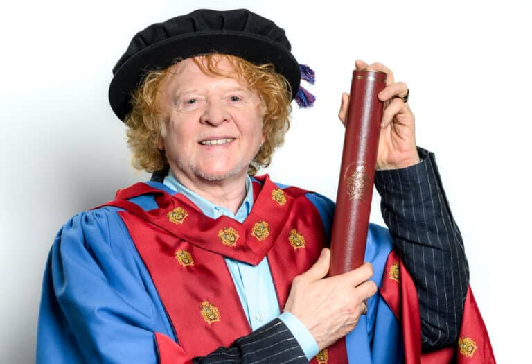 Honorary degree presented to international songwriter Mick Hucknall