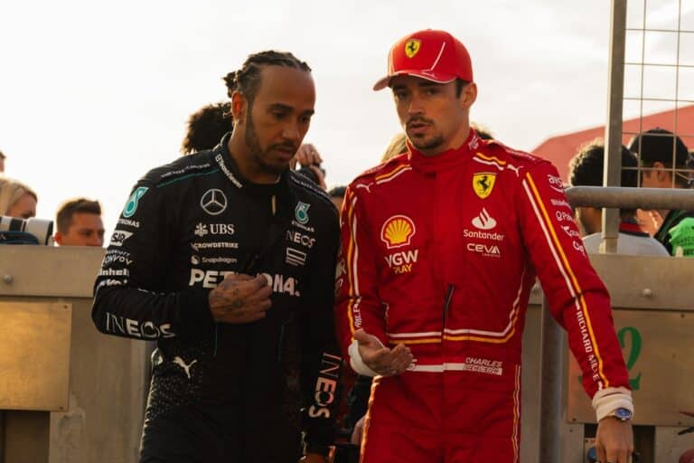 Lewis Hamilton Charles Leclerc