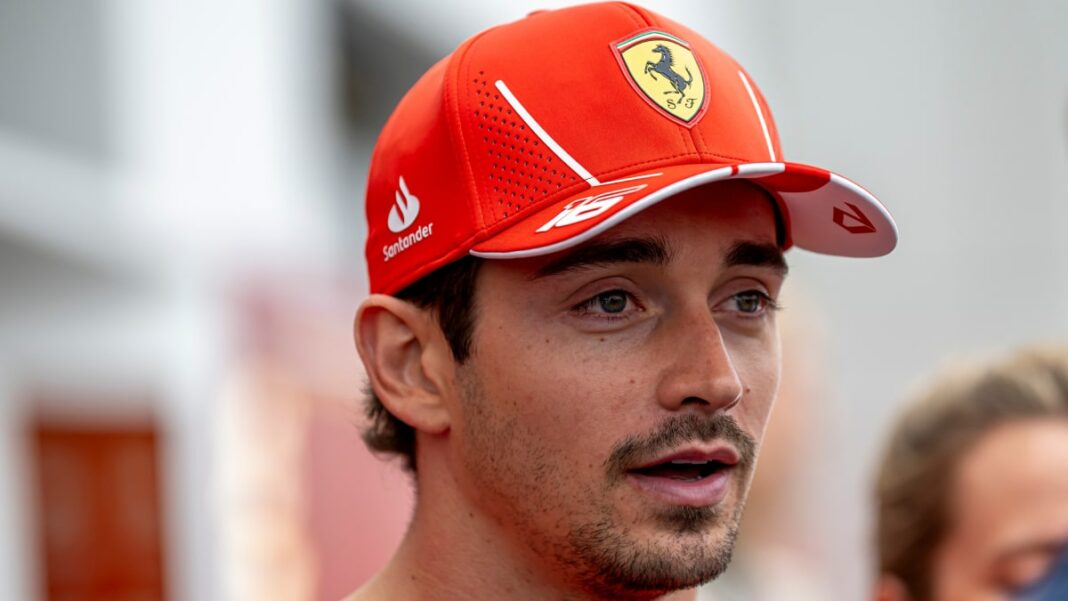 Formula One driver Charles Leclerc in F1