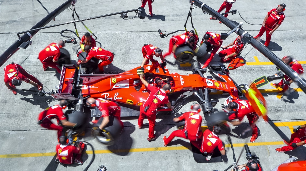 Ferrari Formula 1 team