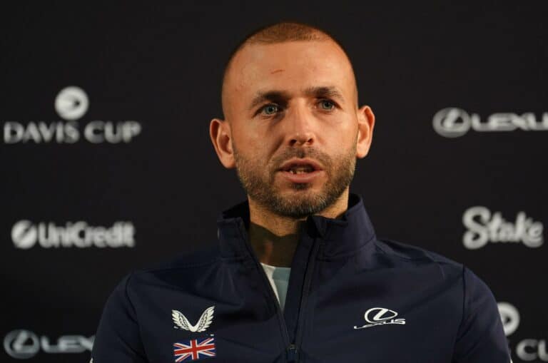 Dan Evans of Team GB