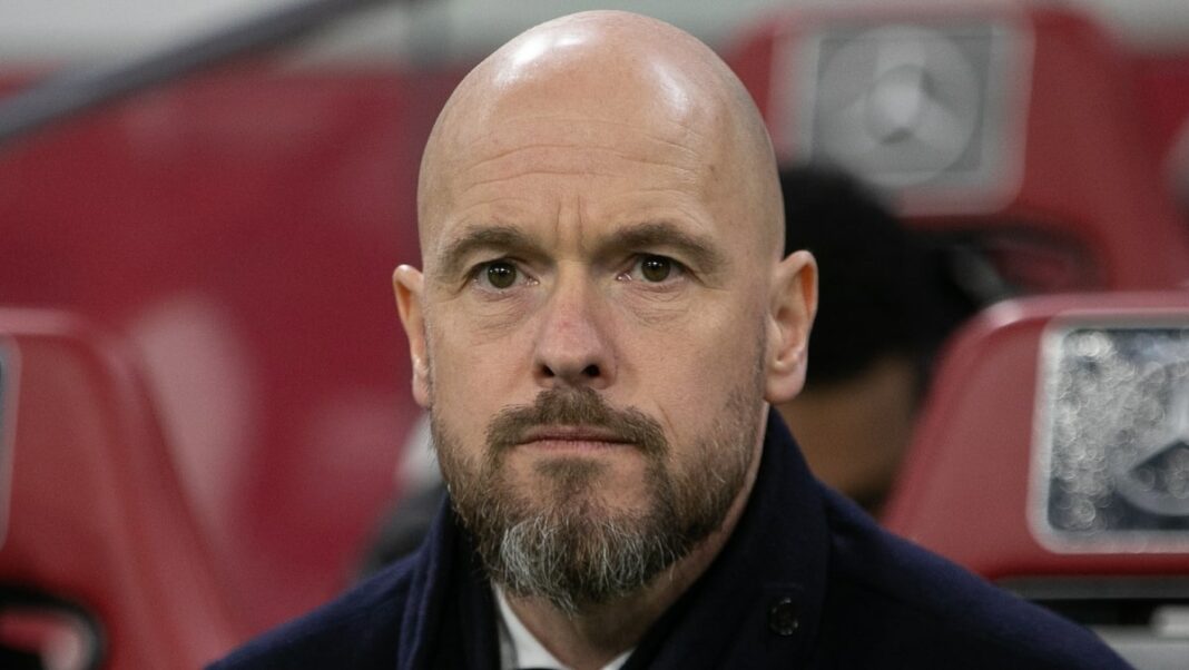 Manchester United football manager Erik ten Hag