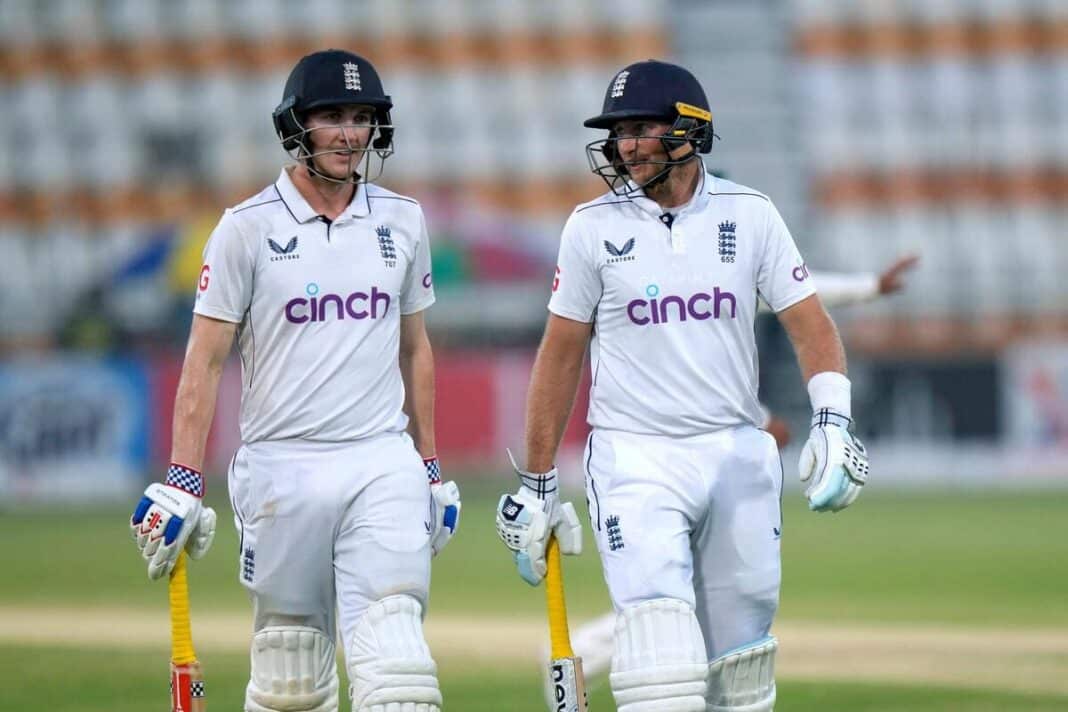 Joe Root and Harry Brook