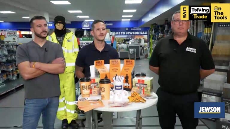 Jewson and JPS branches to host Big Brew to support mental health in construction