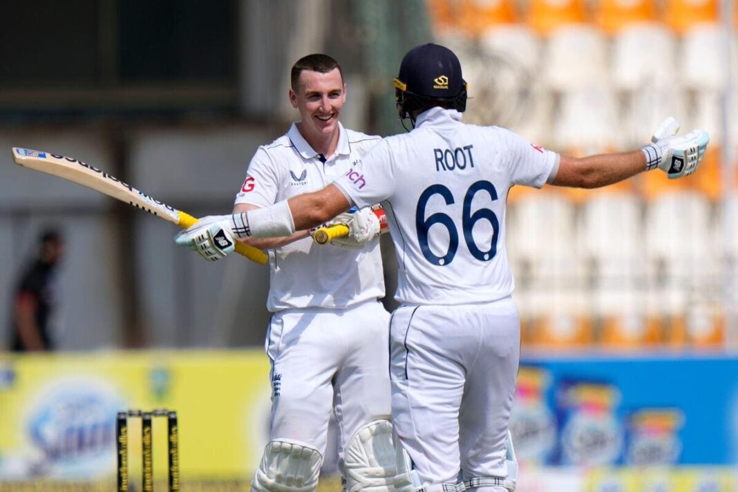 Harry Brook and Joe Root